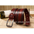 100% full grain cowhide leather belt with factory price